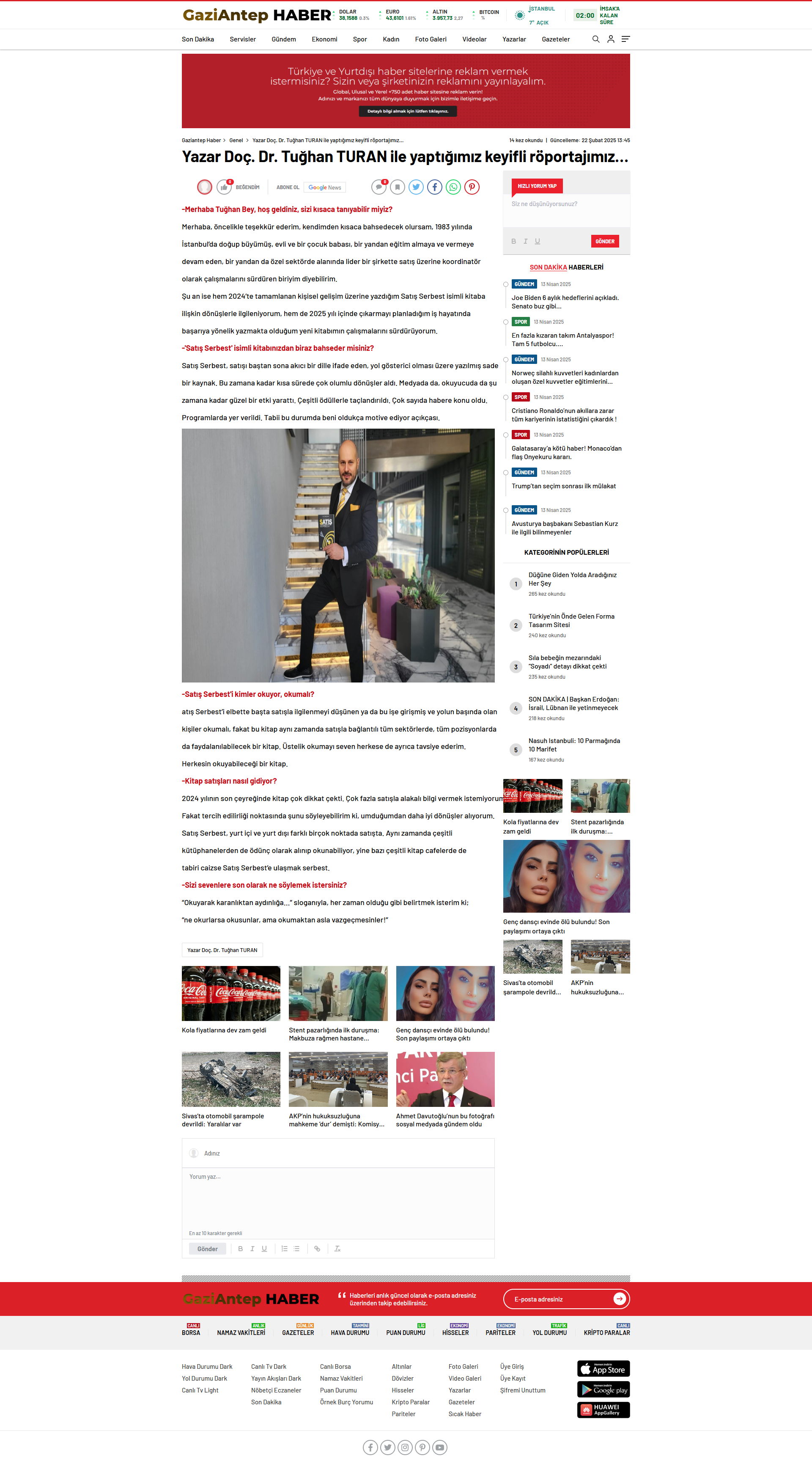 www.gaziantephaber.net.tr